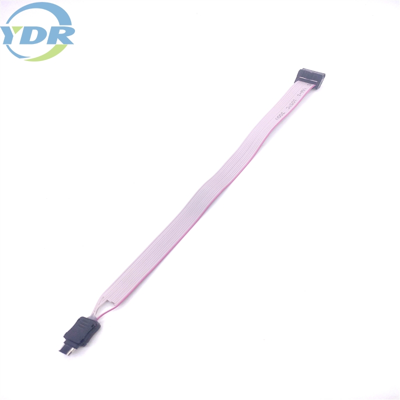 IDC 2*6-stifts anslutning Mini 12-pin PCB USB Flat Ribbon-kabel
