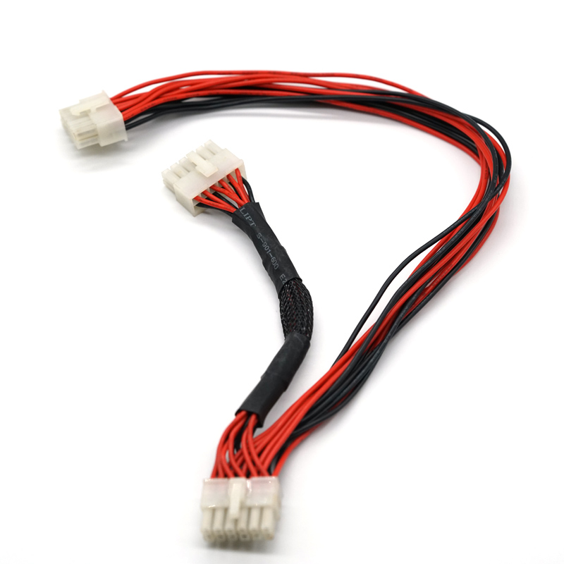 Molex 5557 Terminal Wire 4.2mm Dubbelradig Molex Wire Harness För datorns motorförsörjning